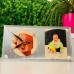Ceas personalizat cu 2 poze