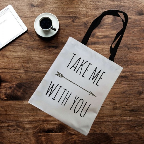 Sacoșa personalizata Take me with You