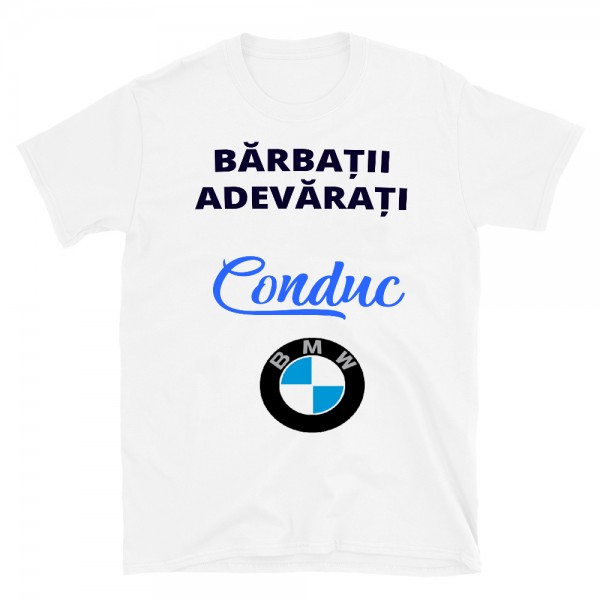 Tricou personalizat șofer Barbatii adevarati conduc