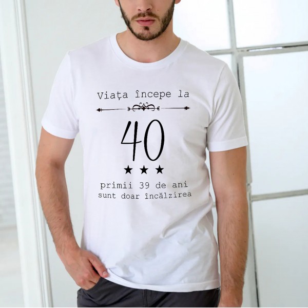 Tricou personalizat Zi de nastere barbat