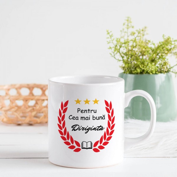 Cana personalizata Cea mai buna Diriginta