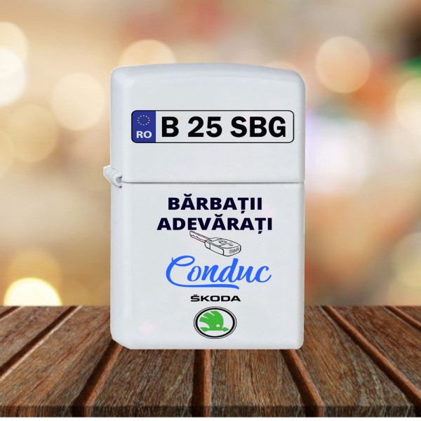 Bricheta personalizata șofer Skoda  