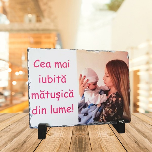 Placa ardezie Cea mai iubita matușica